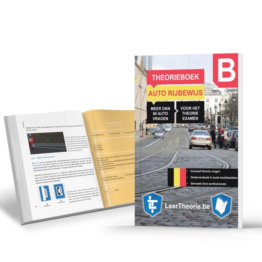Auto Theorieboek 2023 - België – Vlaams Auto Theorie Leren – Rijbewijs B voor Wagens