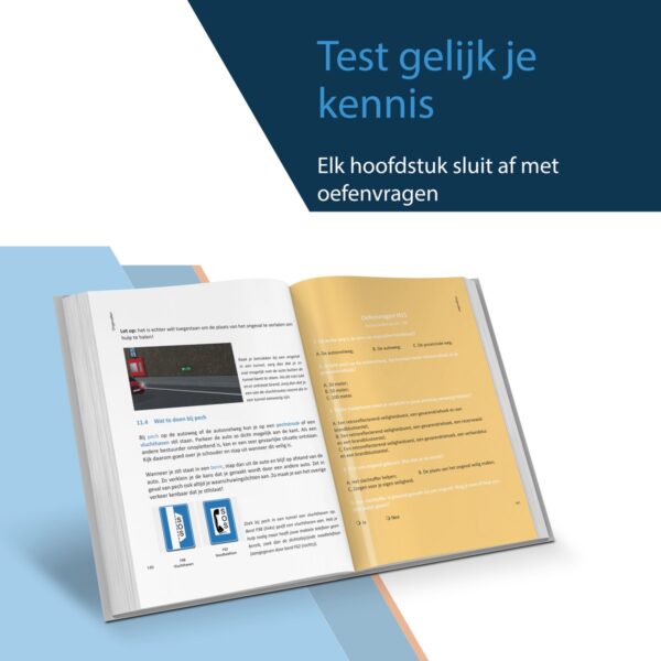Motor Theorieboek België 2023 + Online Theorie Examens Oefenen met Oefenvragen